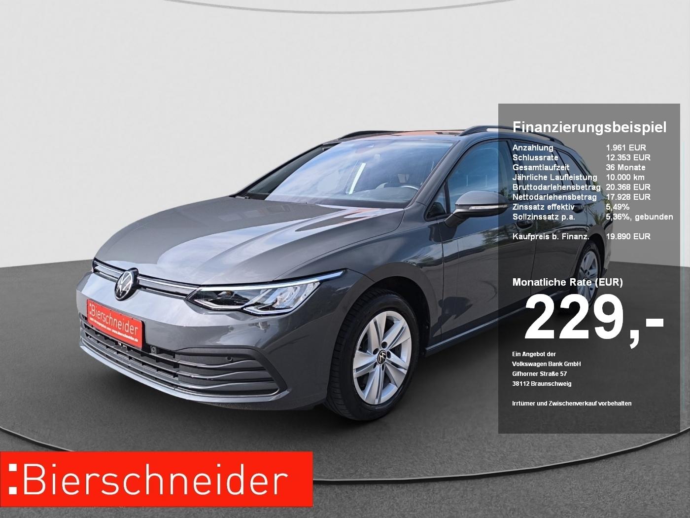 Volkswagen Golf VIII Variant 2.0 TDI Life AHK LM SITZH PDC