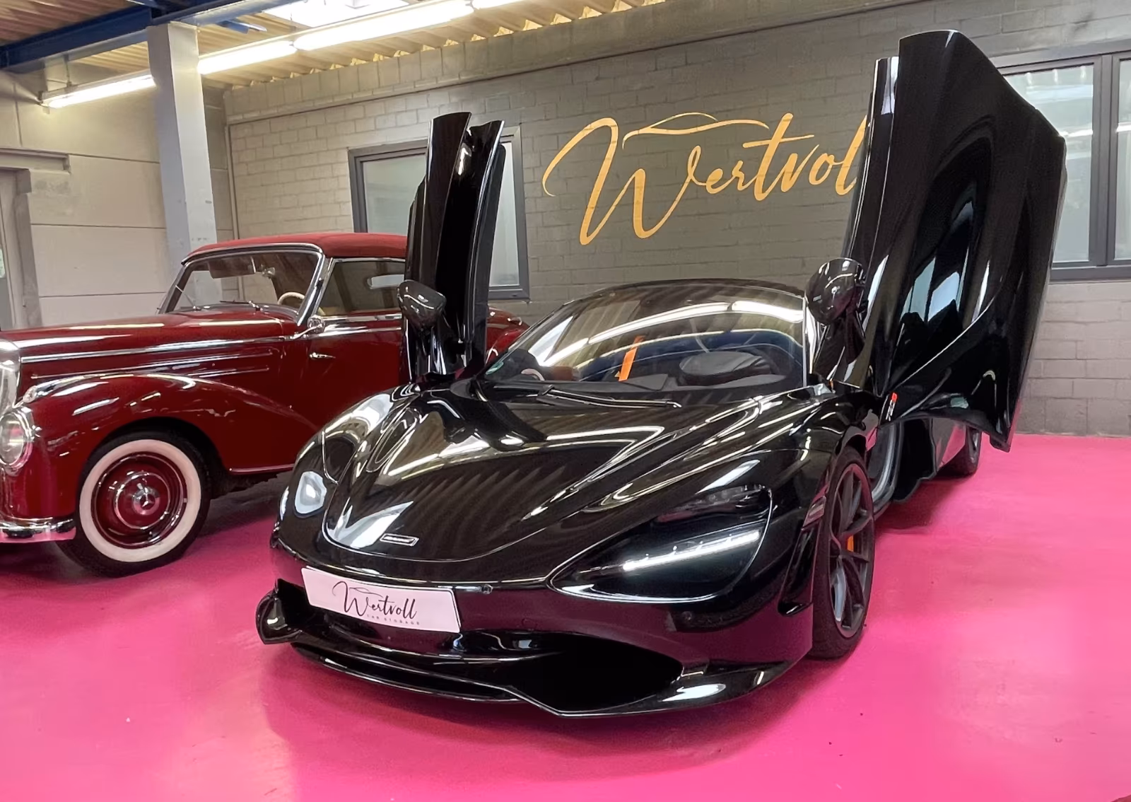 McLaren 750S Spider B&O, Carbon, foliert,