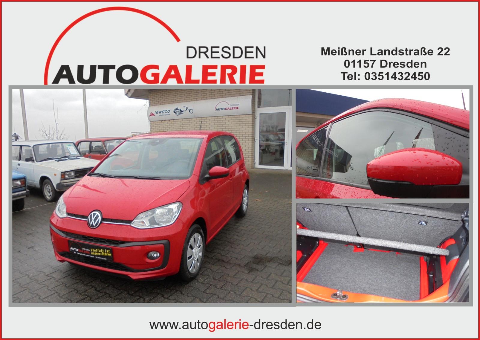Volkswagen up! Basis 1,0 48KW 5-Gang, Klima,ZV mit FB,Sitzh