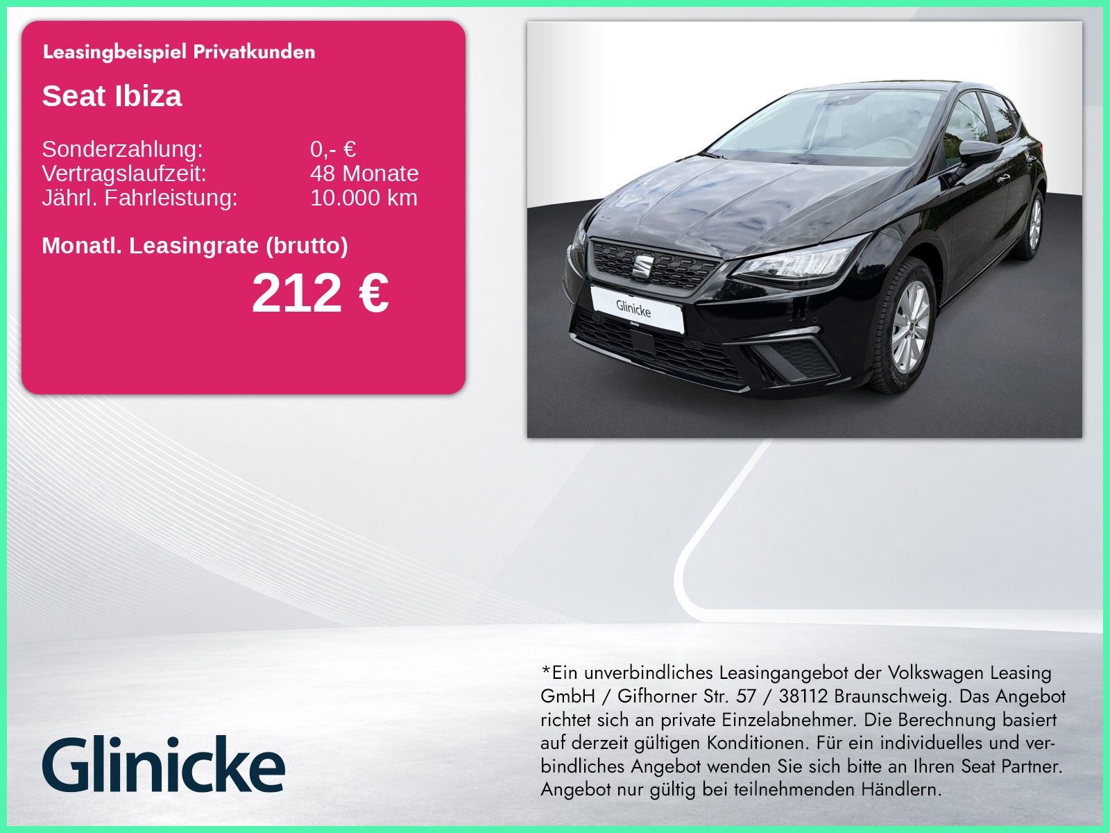 Seat Ibiza Style 1.0 TSI RFK, FULL LINK´, ALLWETTER, 