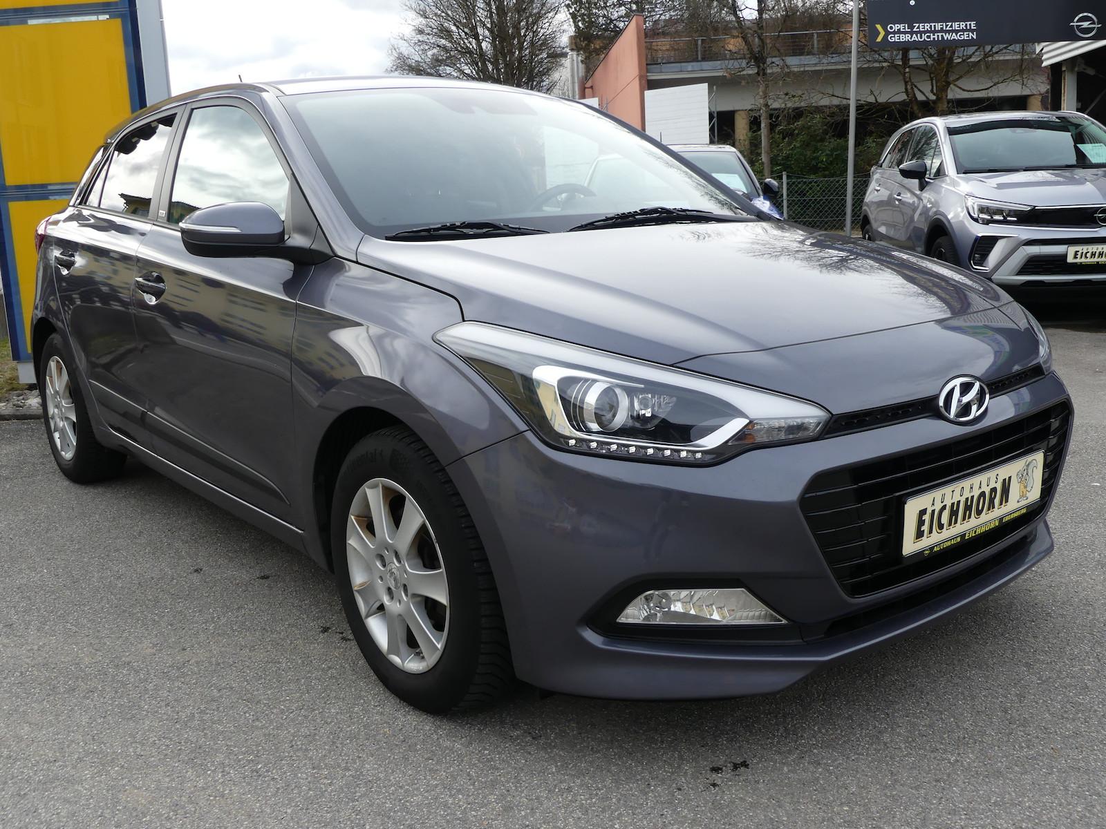 Hyundai i20 blue Passion, Sitzheizung, WR+SR, PDC