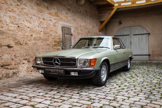 Mercedes-Benz 450SLC 5.0 *43tkm*2.Hand*Silbergrün*Leder Grün*