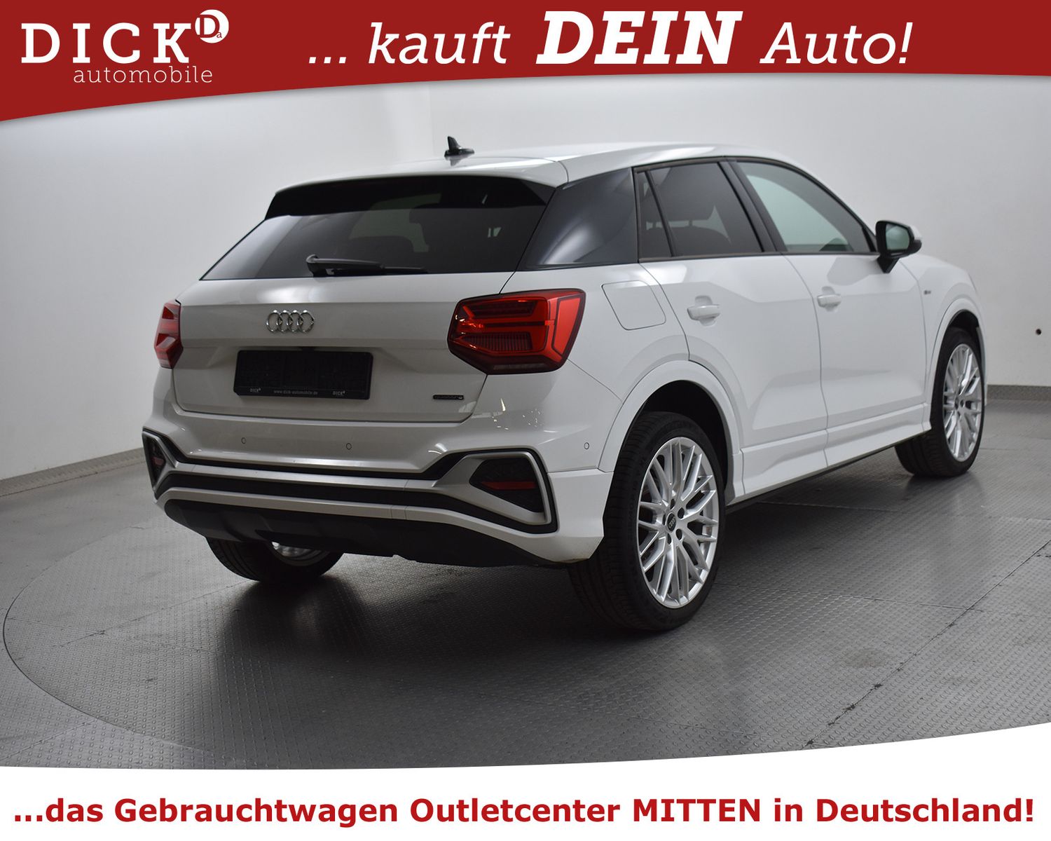 Fahrzeugabbildung Audi Q2 35d Quatt S LINE SPORT+NAVI+KAMER+LED+AHK+19"