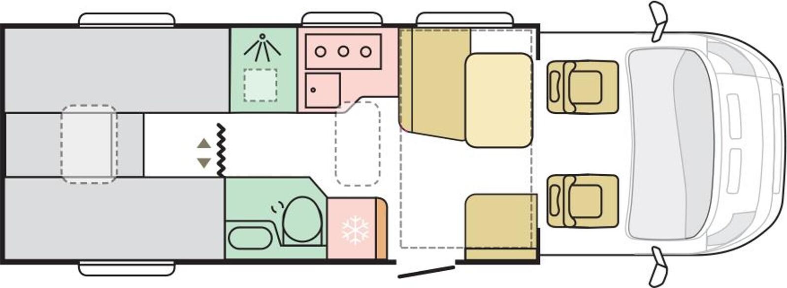 Adria Matrix ALL-IN 670 SL Viel Ausstattung TOP