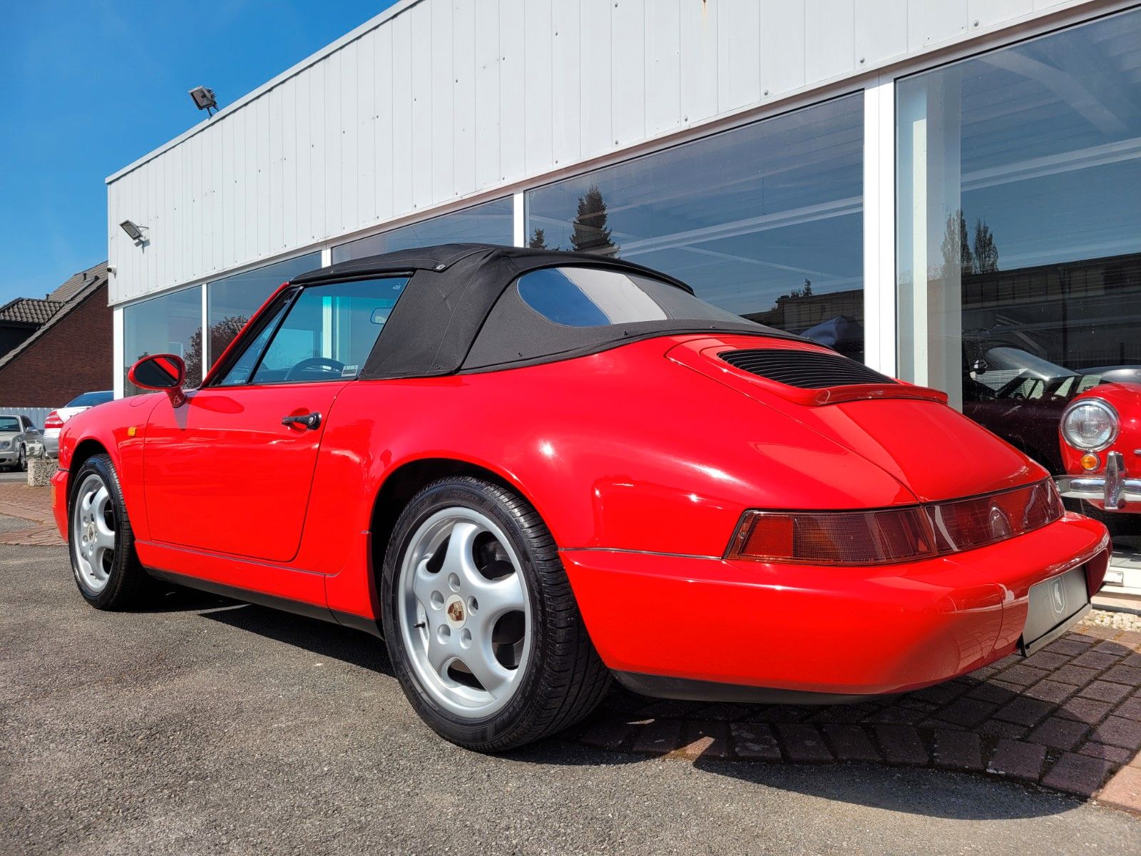 Fahrzeugabbildung Porsche 964 Cabrio/2. Hand/Deutsch/Schalter+Sammlerzust.