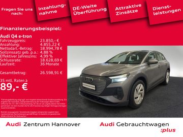 Audi Leasingangebot: Audi Q4 e-tron 35 LED Sitzheizung CarPlay