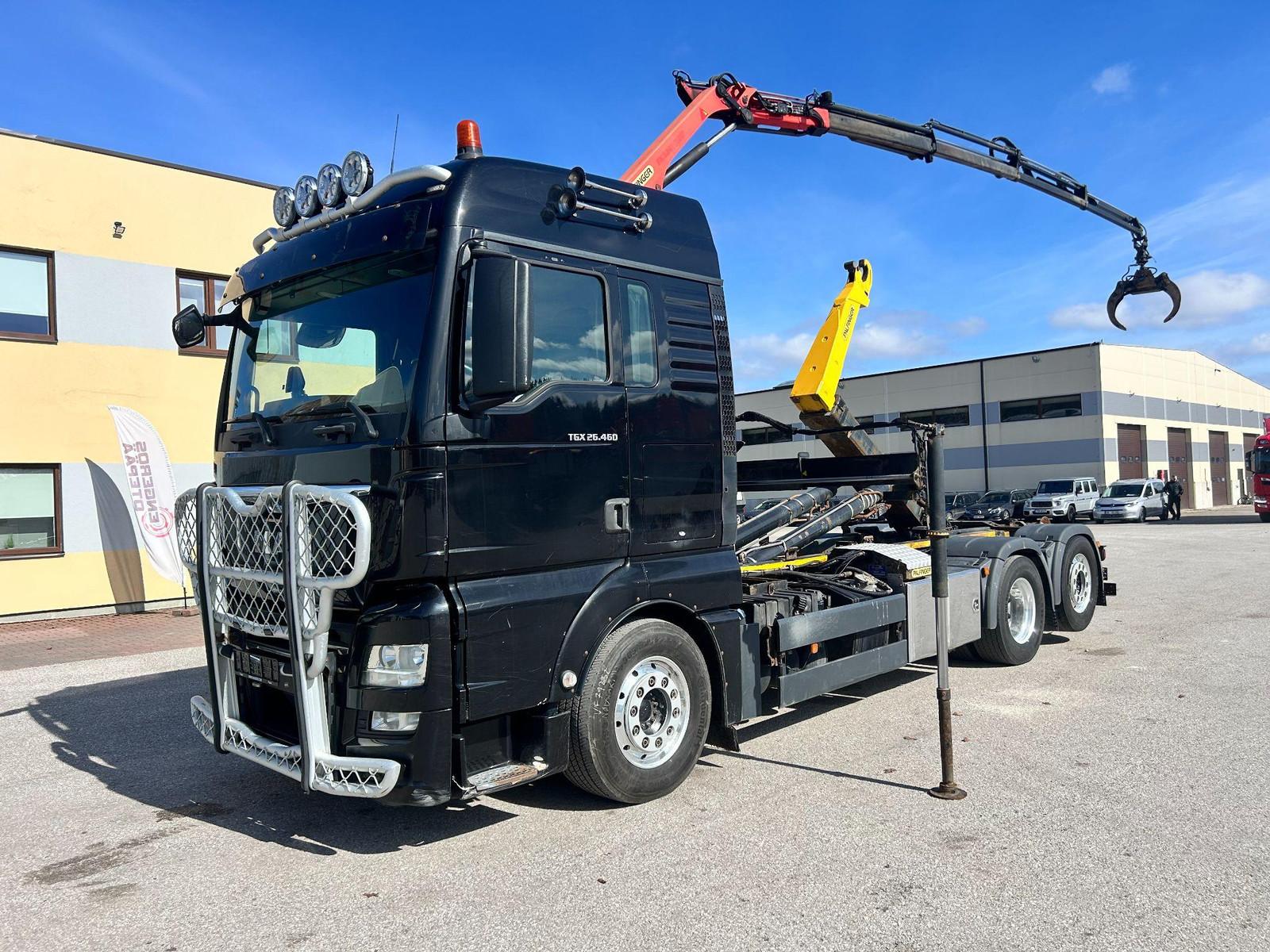 MAN TGS 26.460 6X2*4 EURO6 + PALFINGER CRANE