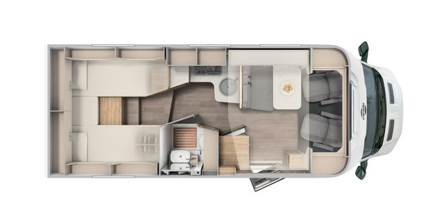 Carado T 338 Edition AUTOMATIK  OHNE Hubbett NAVI XENON