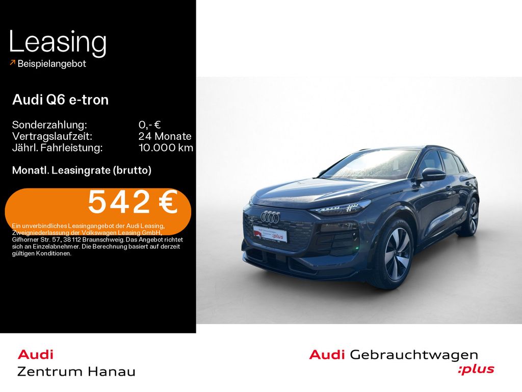 Audi Q6 e-tron quattro S-LINE*MATRIX*AHK*PANO*20ZOLL*