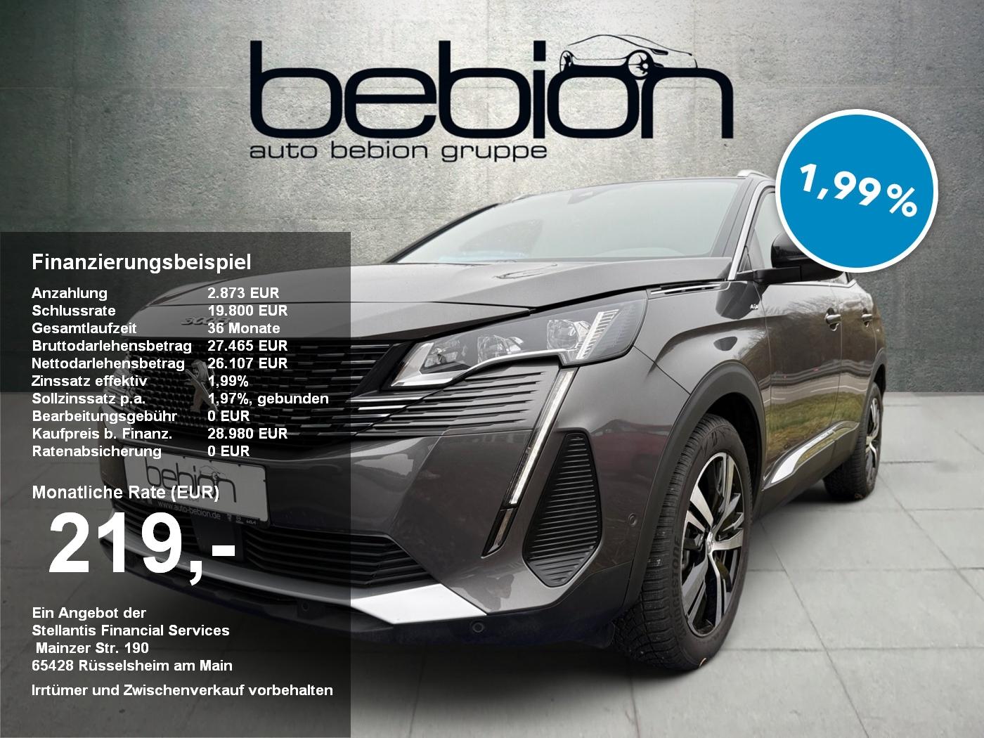 Peugeot 3008 Hybrid 136 e-DSC6 GT ACC LED Navi PDC Pano