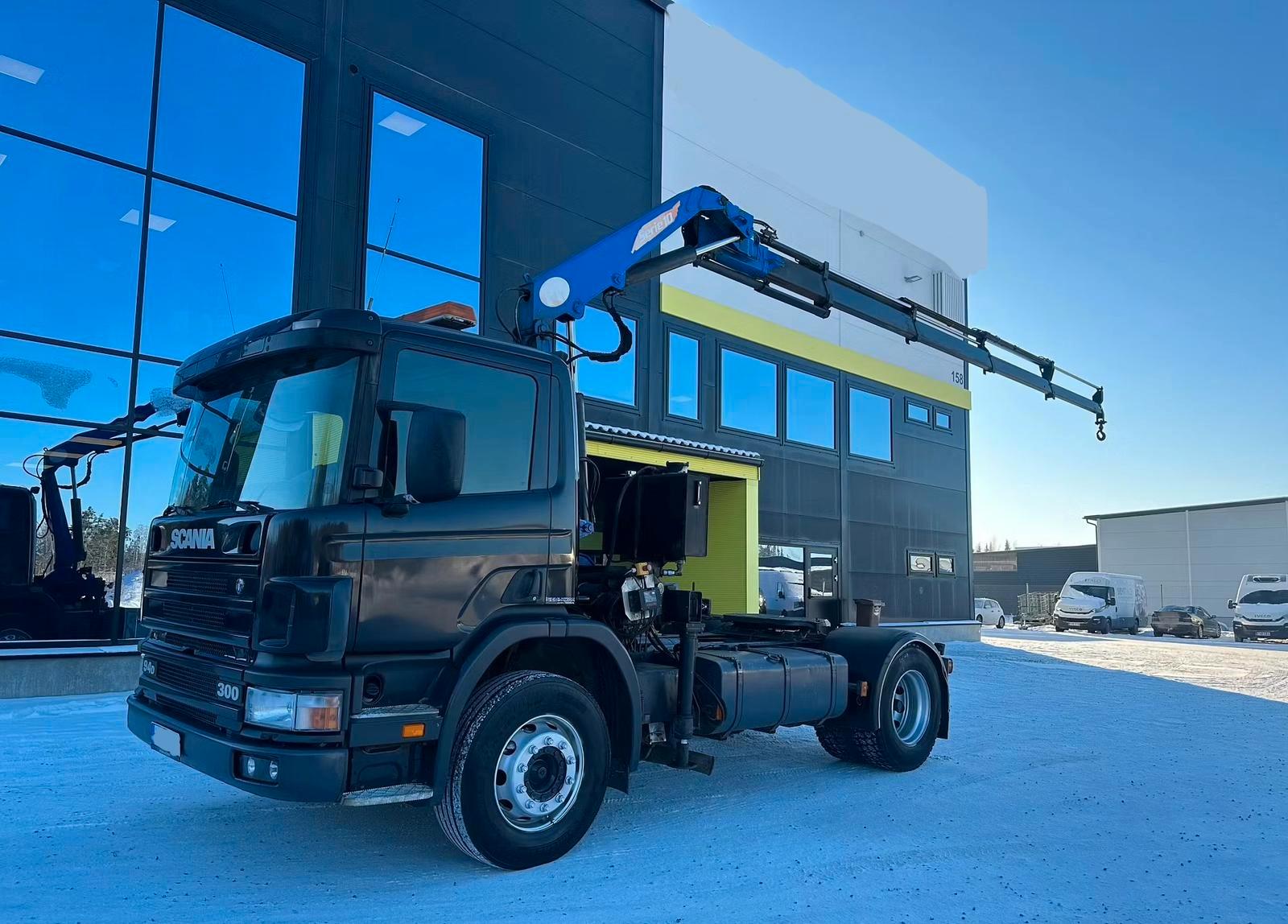 Scania P94 + CRANE + REMOTE