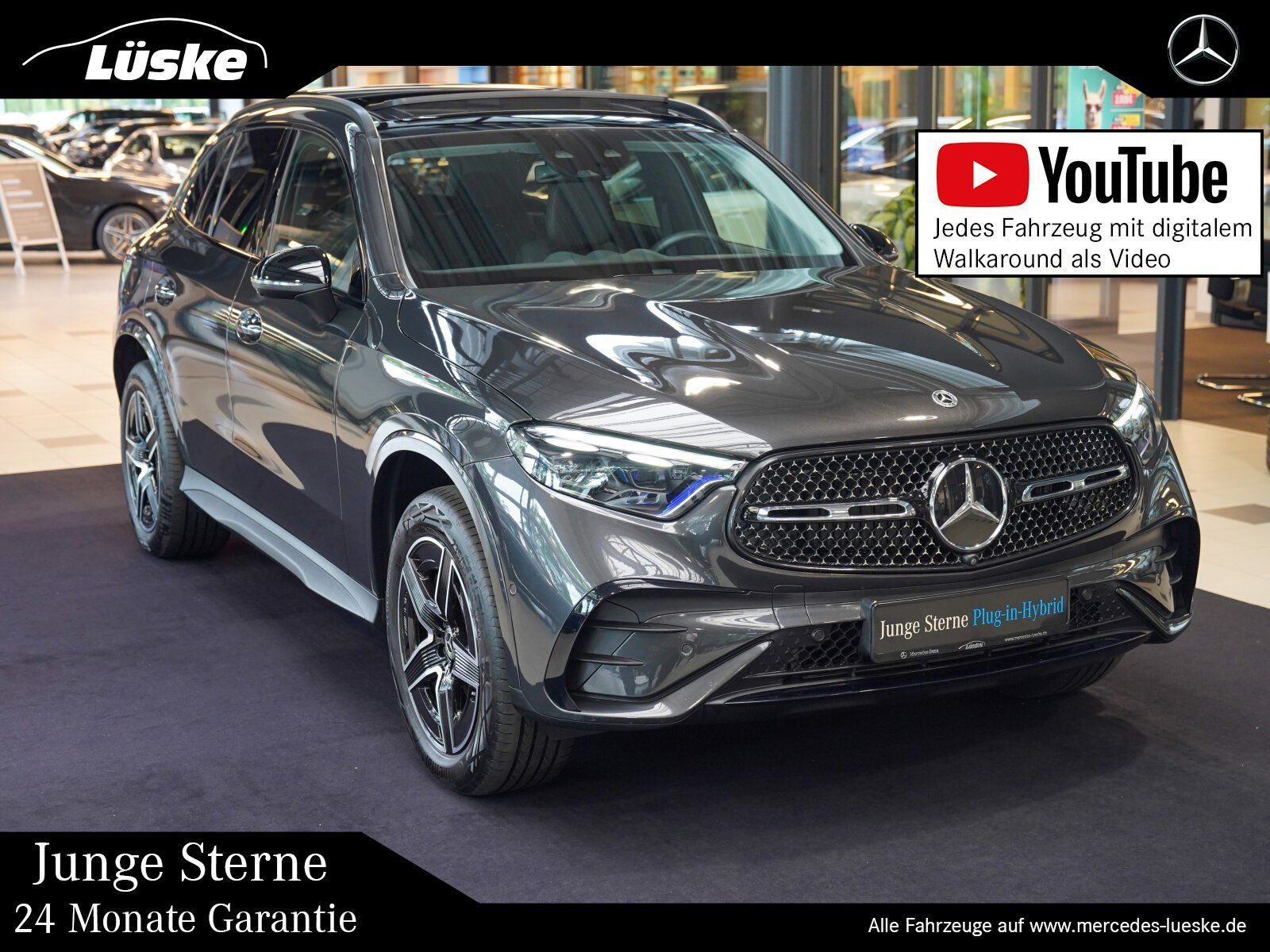 MERCEDES-BENZ GLC 300 e 4M AMG Line Night Pano Head-up Burmest