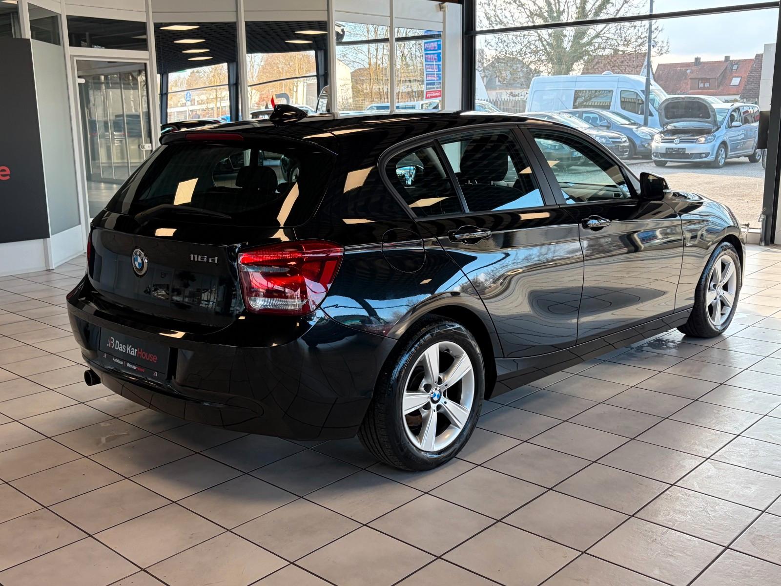 BMW 116 d Lim. 5-trg. Efficient Dynamics · SZH
