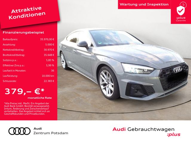 Audi A5 Sportback 40TDI quattro S line MATRIX NAVI