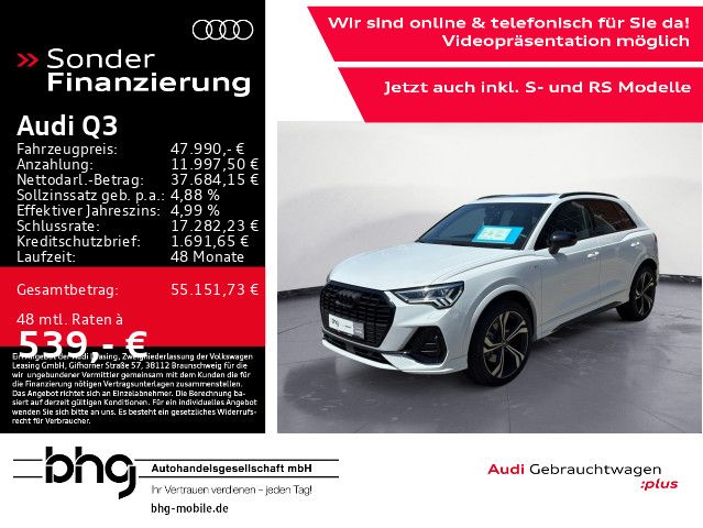Audi Q3 S line 40 TDI Quattro *AHK*NAVI*PANO*