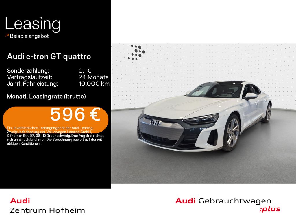 Audi e-tron GT qu*Air*HUD*Pano*LED*Virtual*Navi+*Spor