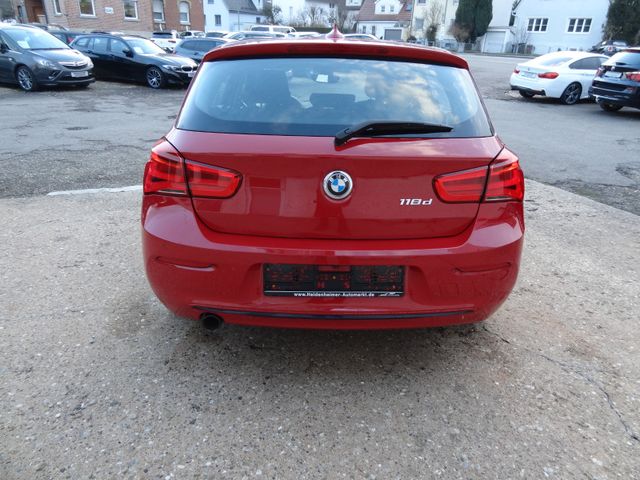 Fahrzeugabbildung BMW 118d Sport Line/1.Hd/GSD/Navi/Kam/Automatik/150P