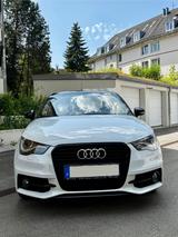 Audi A1 Sportback 1.4  Automatik mit Schiebedach - Audi A1: Weiß