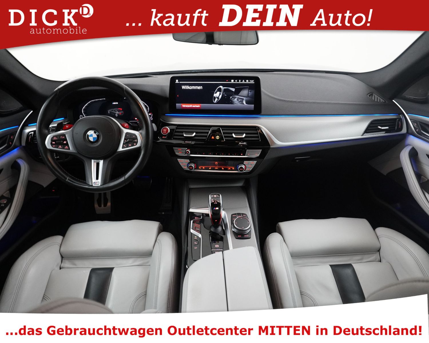 Fahrzeugabbildung BMW M5 xDr SOFT+HEAD+MULTIKON+360+MEMO+H&K+ACC+VIRTU