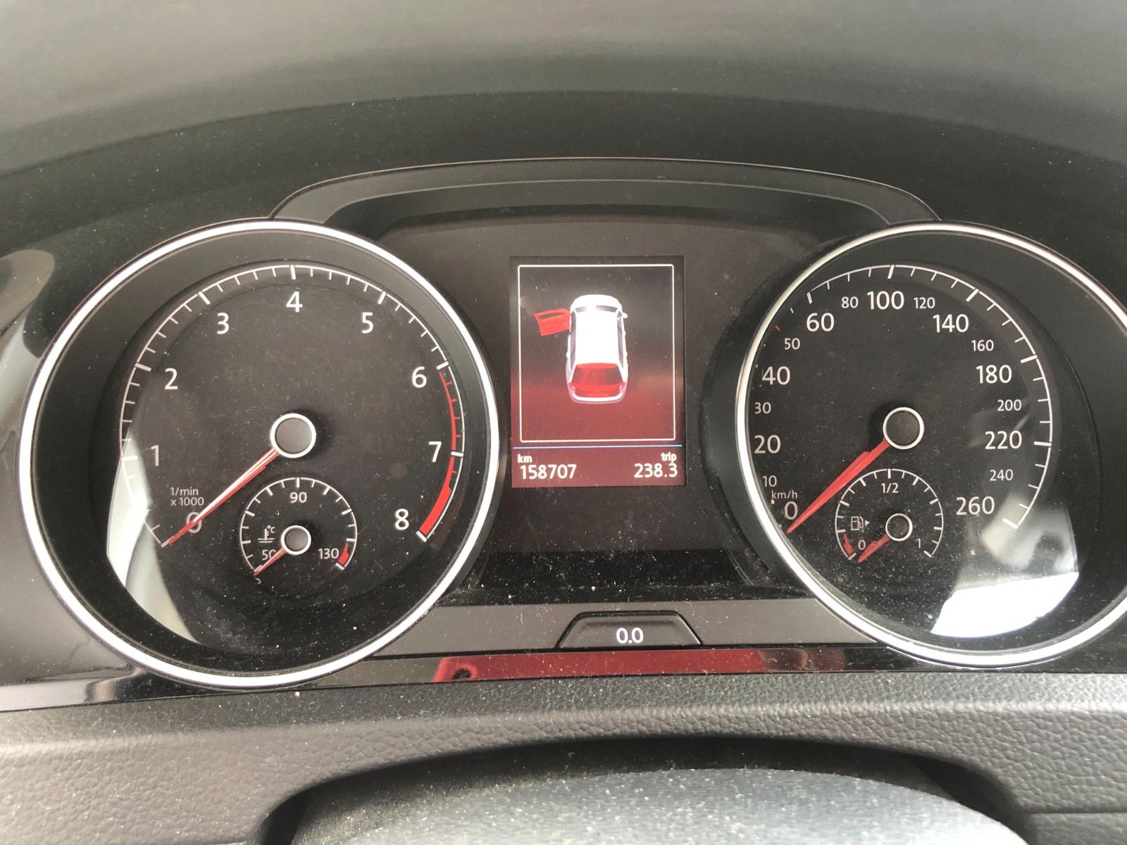 Fahrzeugabbildung Volkswagen Golf VII Variant Allstar Unfall Front