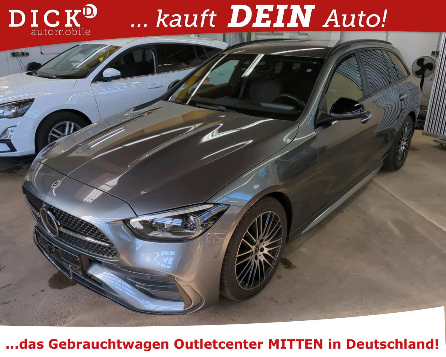 Fahrzeugabbildung Mercedes-Benz C 220d T 9G AMG/LED+/VIRTU/MEMO/ACC/AHK/8Fa