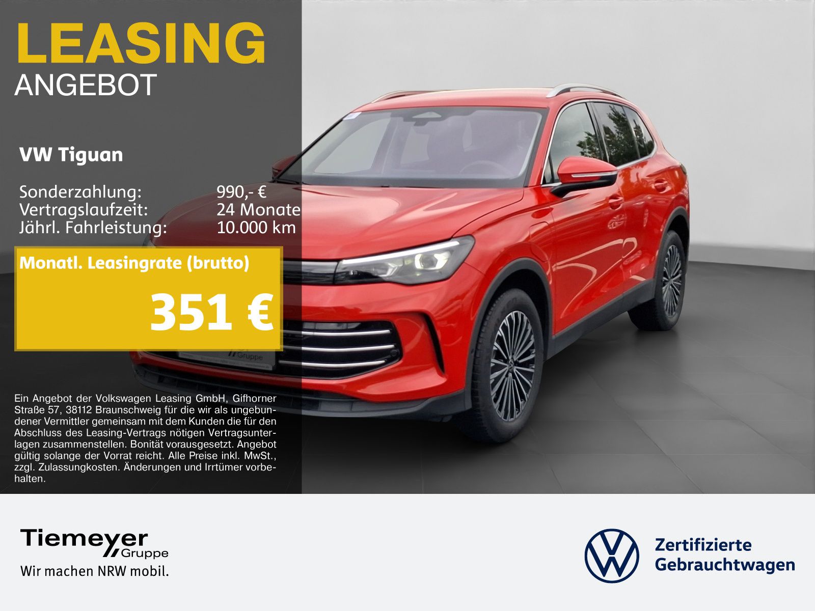 Volkswagen Tiguan 1.5 eHybrid ELEGANCE IQ.LIGHT KAMERA AHK foto 1