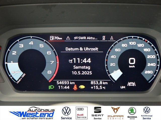 Fahrzeugabbildung Audi A3 Sportback 30 TFSI 81kW 6-Gang Navi LED Klima