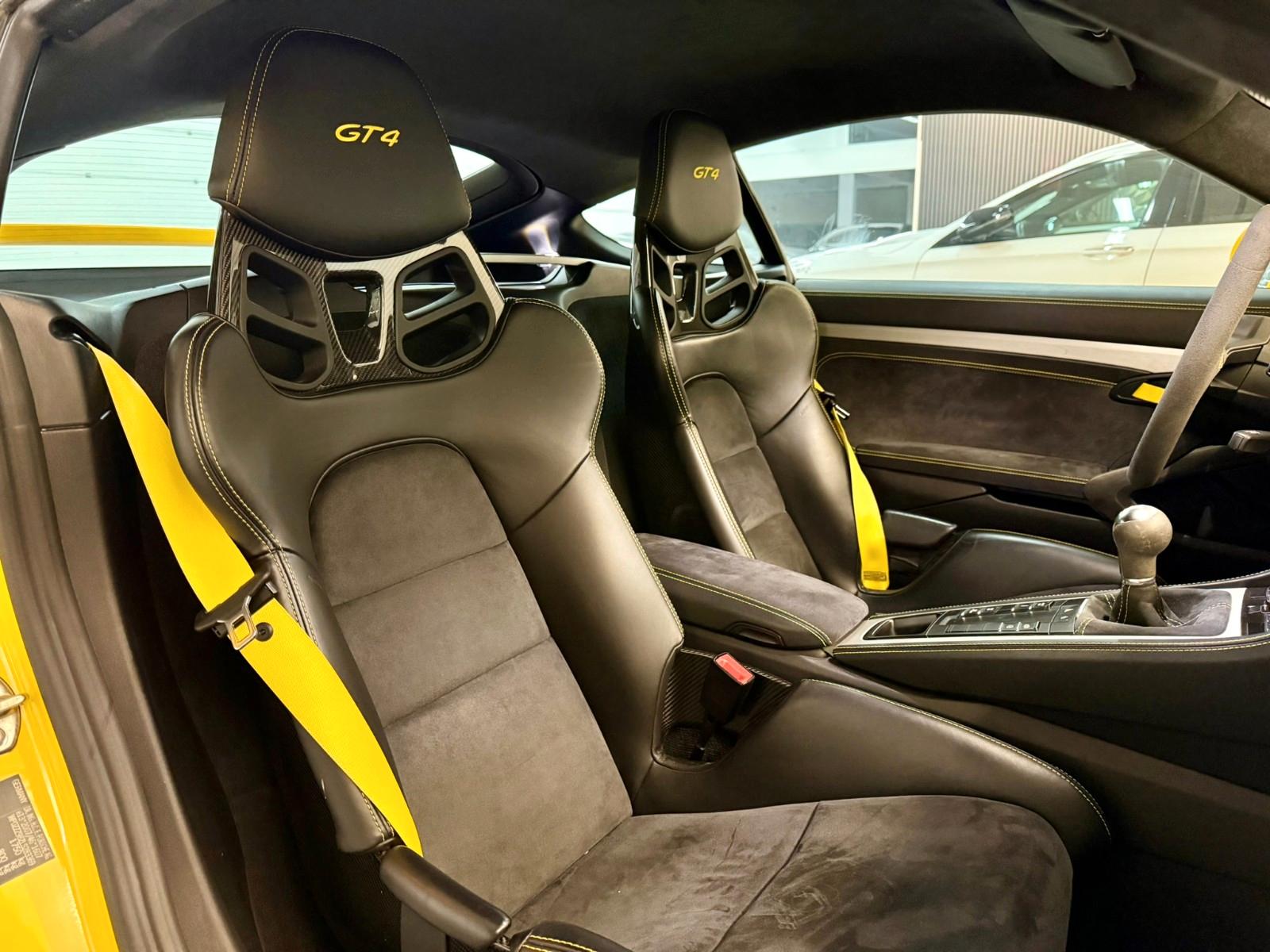 Porsche 718 Cayman GT4*LED*Carbon*Schalensitze*APPROVED*