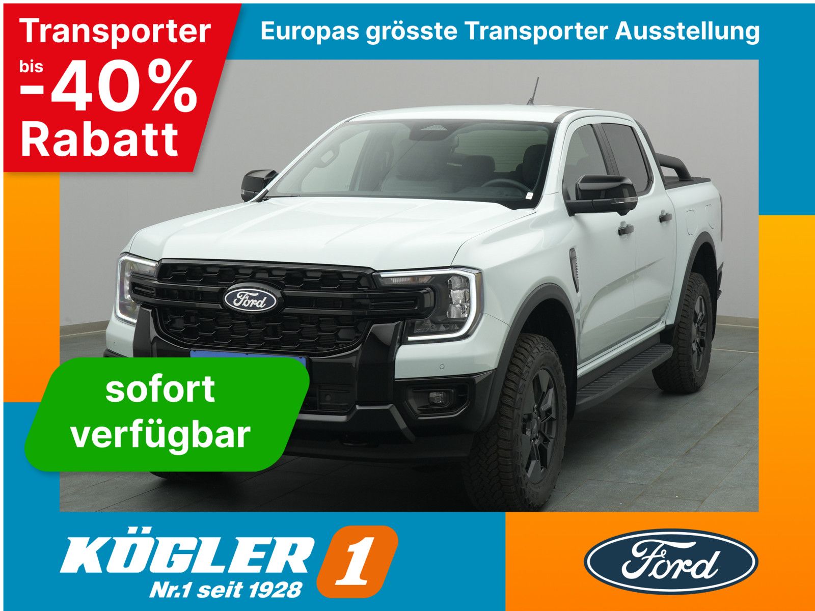 Ford Ranger Doka Chill Grey Edition 281PS PHEV