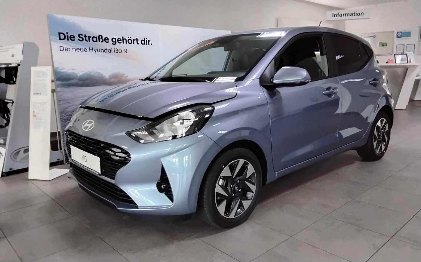 Hyundai i10 1.2 AMT Klimaautomatik Sitz+Lenkh. ALU