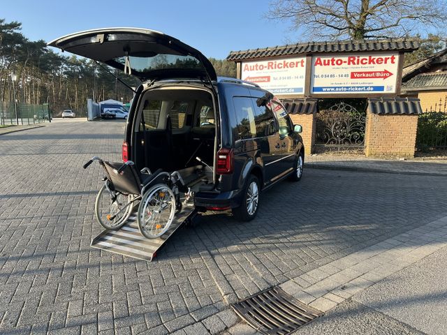 Volkswagen Caddy Rollstuhlrampe BI-Xenon Standheizung SHZ A