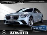 Mercedes-Benz S 450 4M lang AMG L. AIRM Pano HUD TV 360° Distr - silberne Mercedes-Benz S 450
