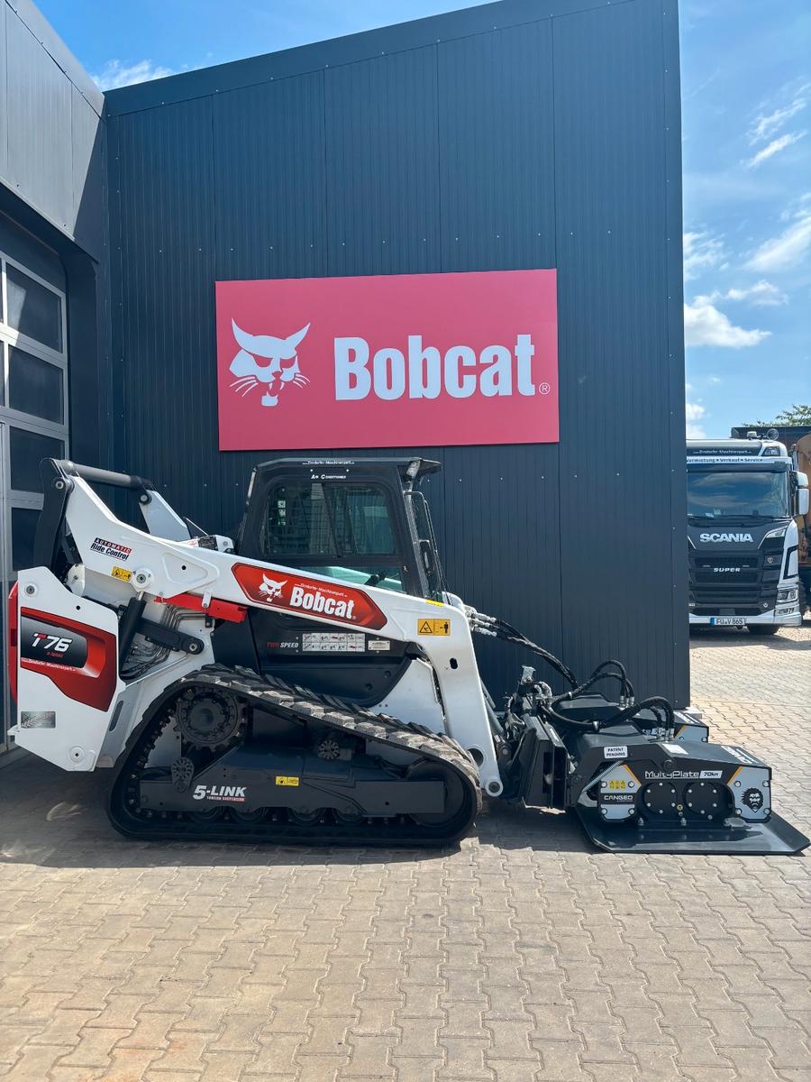 Bobcat Anbauverdichterplatten Cangeo  Raupenlader T 76