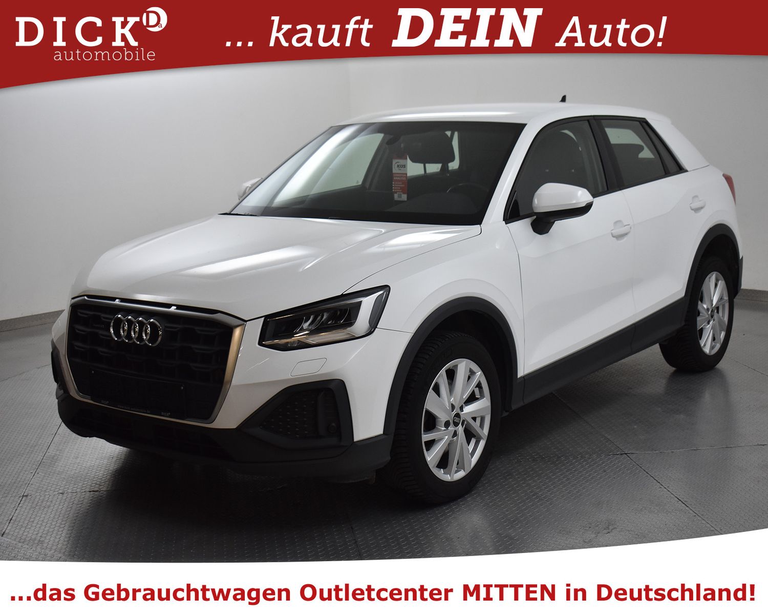 Fahrzeugabbildung Audi Q2 35d Quatt S-Tr. >LED+KLIMAUT+MFL+APS+DAB+ACC
