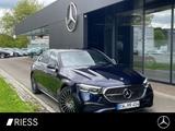 Mercedes-Benz E 450 d 4MATIC Limousine 360 4xSHZ ACC AHK AUT - Mercedes-Benz E 450: Blau
