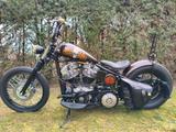 Harley-Davidson FL Shovelhead im Starrahmen - HARLEY-DAVIDSON SHOVELHEAD