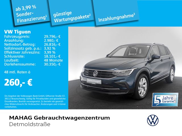 Volkswagen Tiguan 1.5 TSI MOVE AHK Navi LED Kamera Alu18Fra