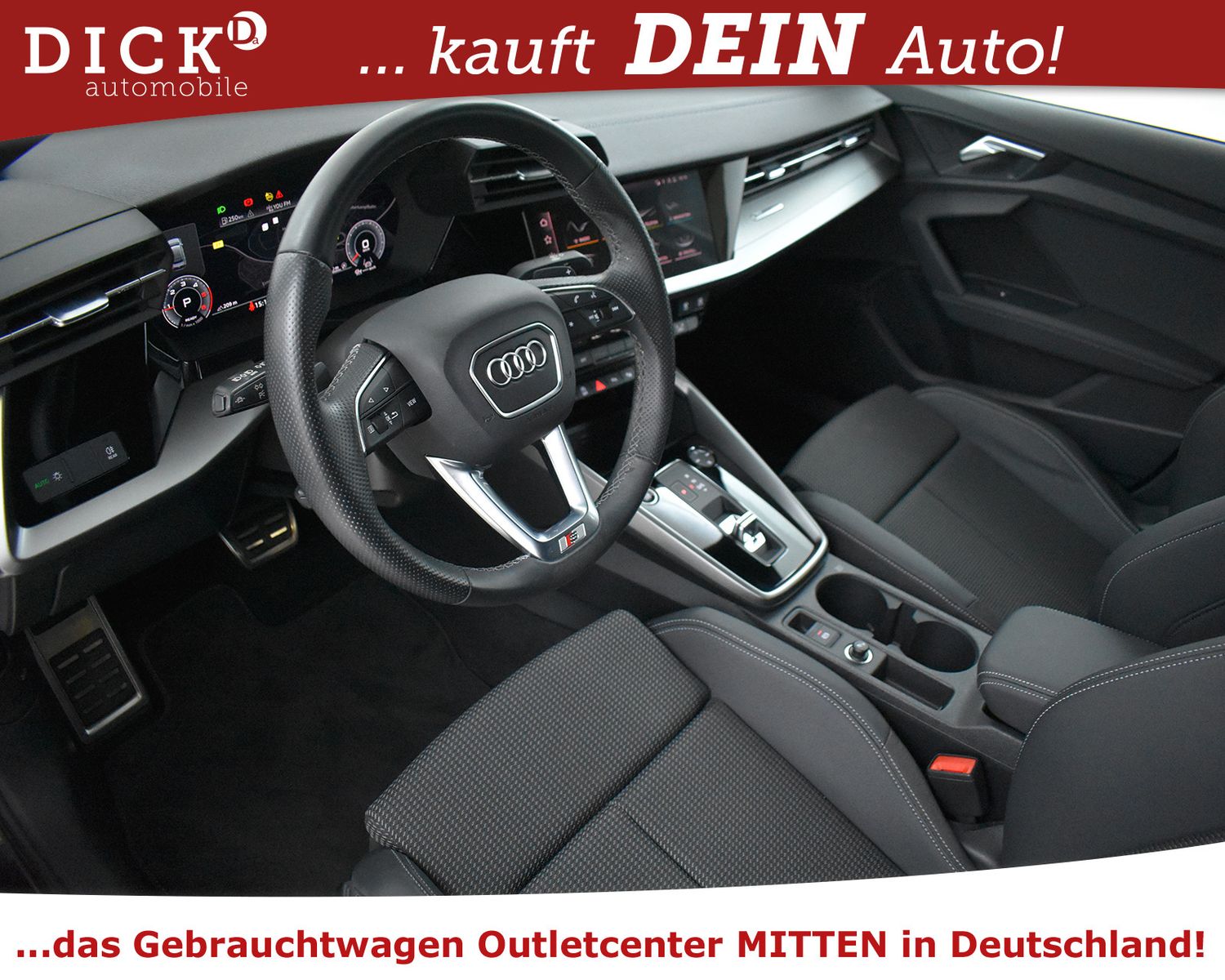 AUDI A3 LIMO 30d S-Tr S Line VIRTU+NAV+KAMER+LED+ACC+ - Image 8