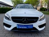 Mercedes-Benz C 180 T AMG Performance-9G-Autom-LED-Leder-Pano- - Mercedes-Benz C 180 mit Benzin-Antrieb: Weiß