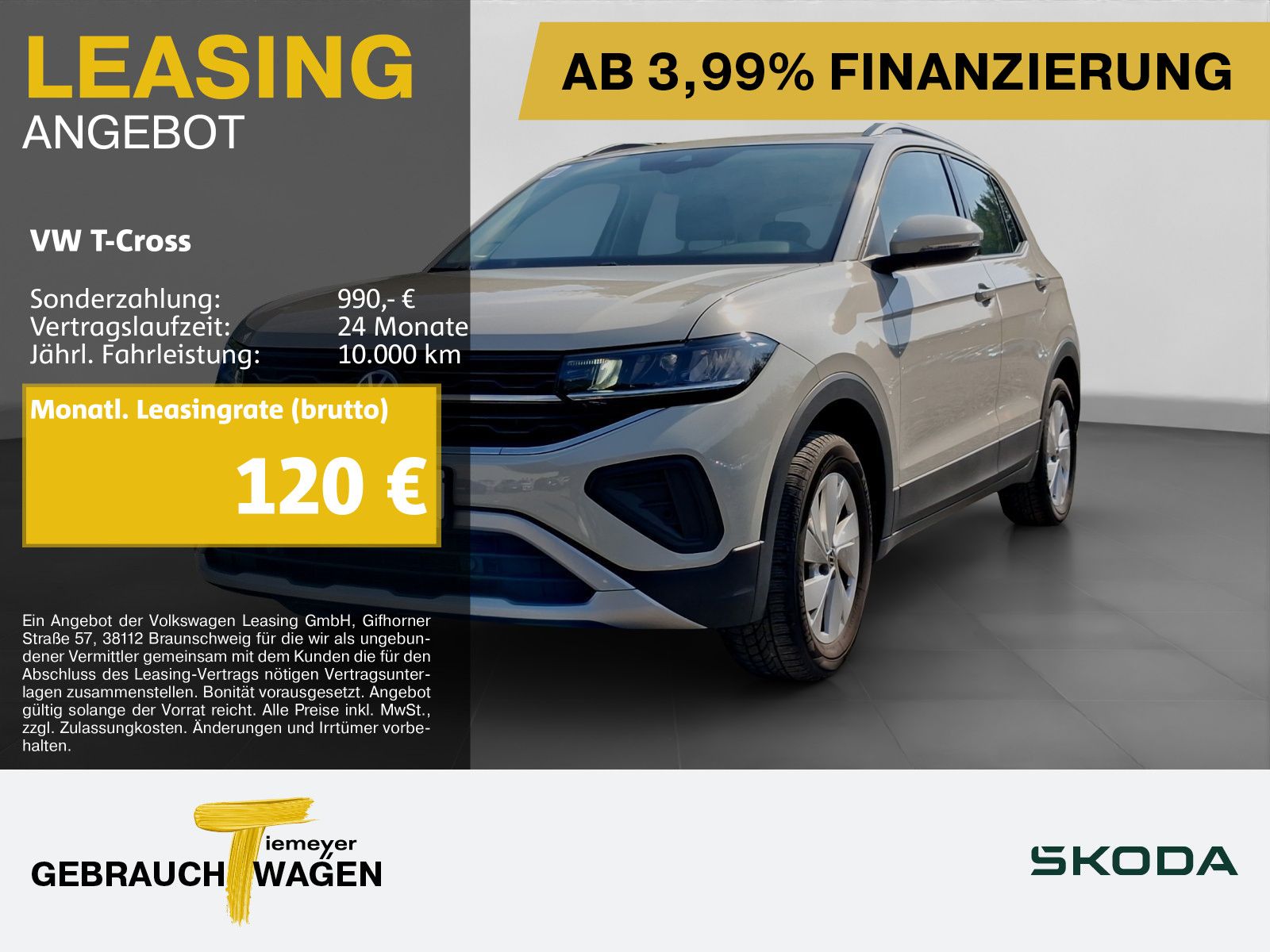 Volkswagen T-Cross 1.0 TSI LIFE IQ.DRIVE ALLWETTER SITZHZG