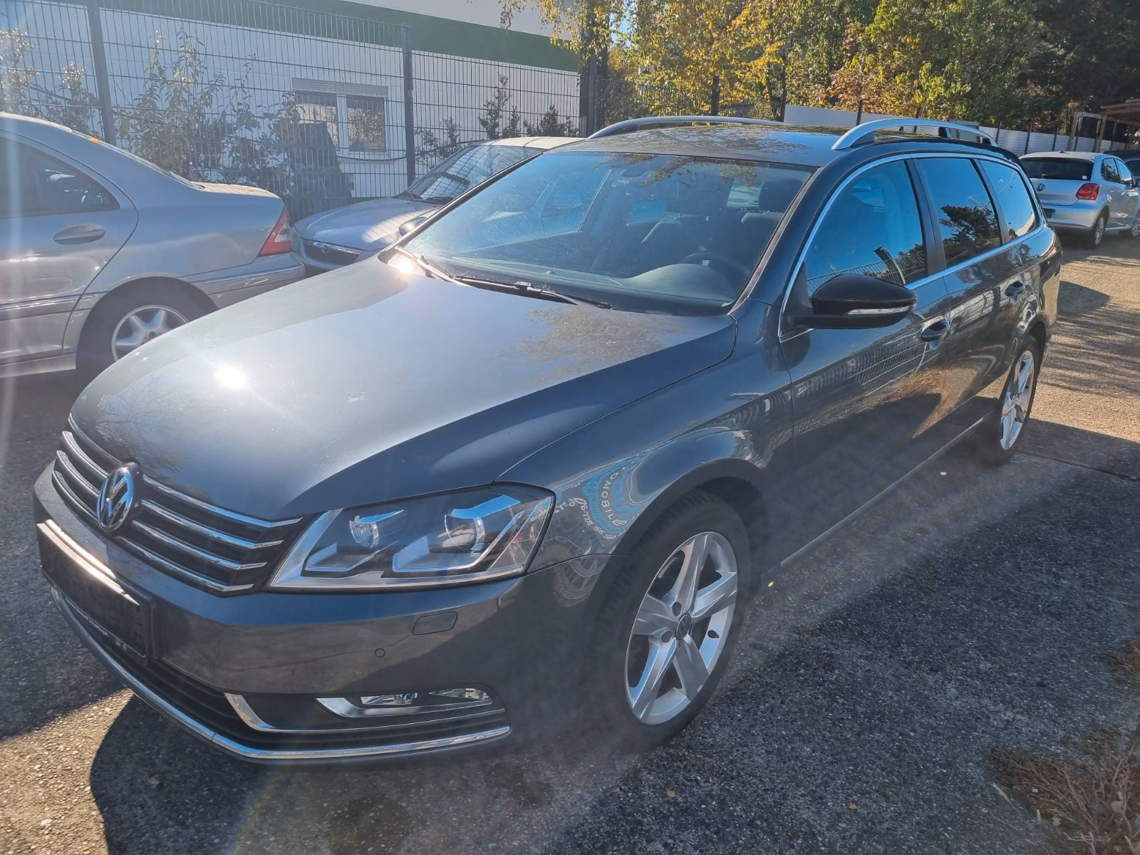 Volkswagen Passat 2014 — rear view