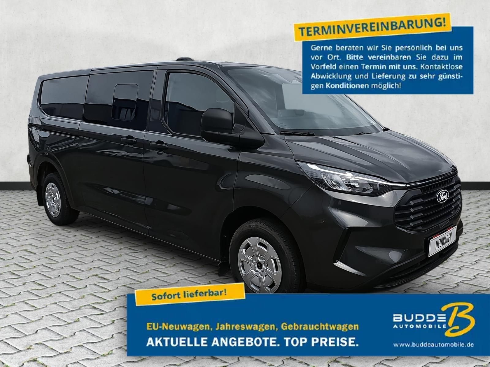 Ford Transit Custom Kasten DoKa 2.0 EB 320 L2H1 AHK