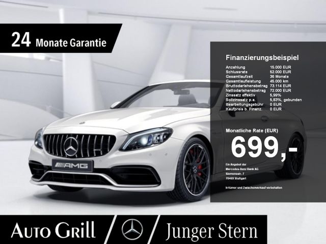 Mercedes-Benz C 63 S AMG Cabrio Distronic Driver Burm 360 AGA