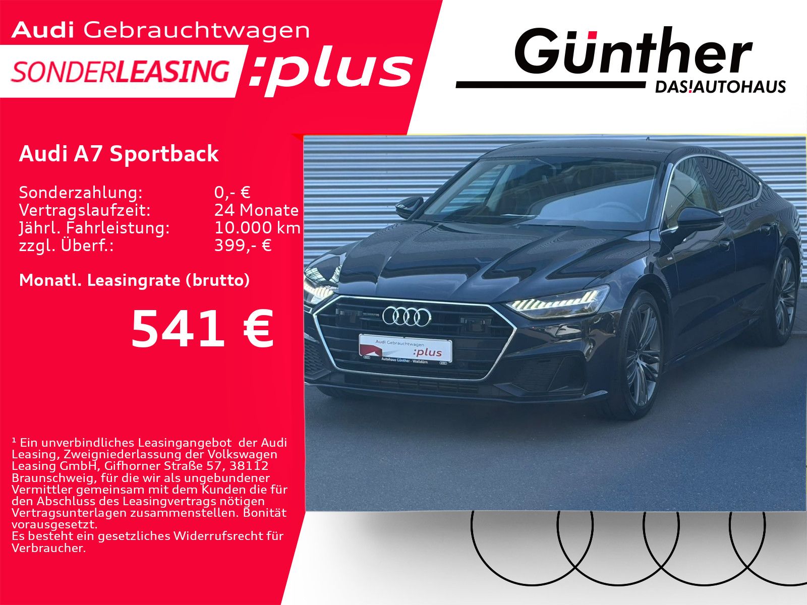 Audi A7 Sportback 45 TFSI S LINE QUATTRO+HUD+WINTERRÄ