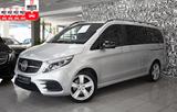 Mercedes-Benz V 300 d LANG*4-MATIC*3x AMG SPORT*MBUX*STDH*7-SI - Mercedes-Benz V 300 mit Diesel-Antrieb: Silber, Vollleder