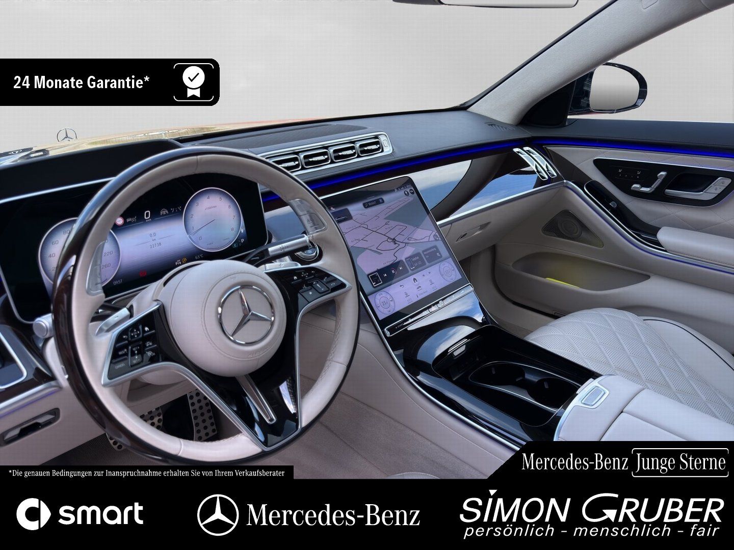 Fahrzeugabbildung Mercedes-Benz S 580 4M L AMG Exklusive Executive TV FondEntert