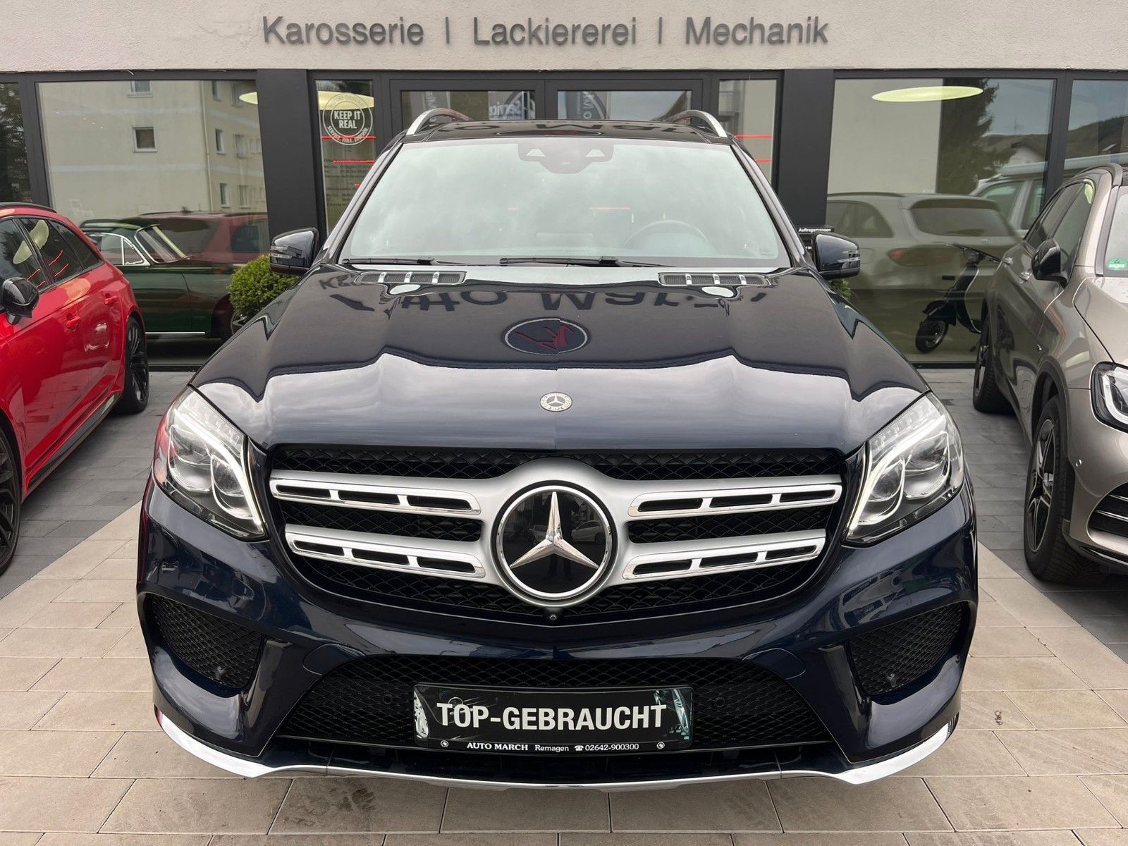 Fahrzeugabbildung Mercedes-Benz GLS 350d 4Matic AMG Line*1.Hand*Pano*360°*