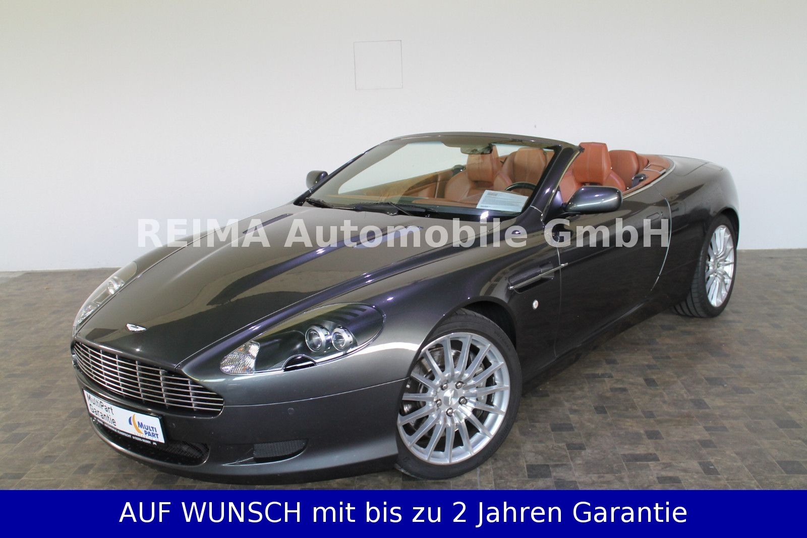 Fahrzeugabbildung Aston Martin DB9 Volante 5.9 i V12 Cabrio, Deut. Auslieferung