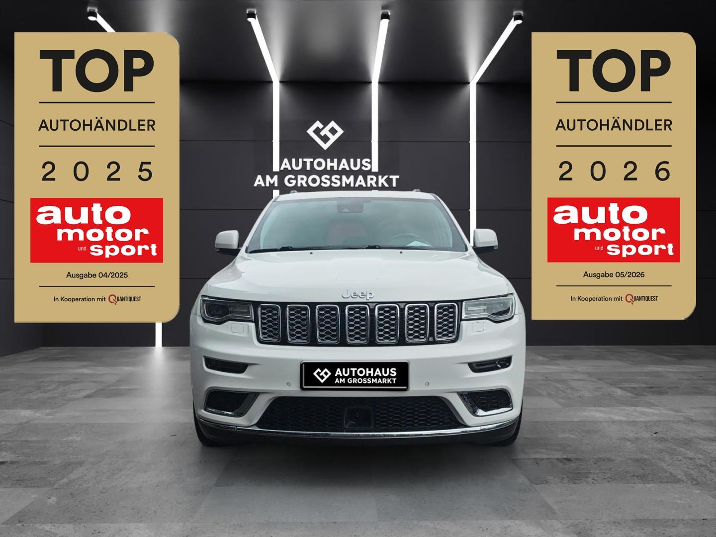 Jeep Grand Cherokee 3.0 CRD Summit Pano, Leder, Navi