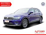 Volkswagen Tiguan 1.4 16V TSI Head-Up Totwinkel 360° ACC - Volkswagen Tiguan: Blau